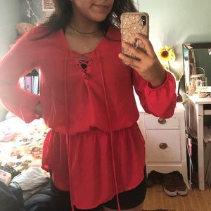 Romeo+Juliet couture Pink blouse